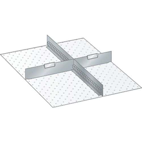 Kit matériel subdivision 27x36E (LxPxH) 459x612x75mm -Lista