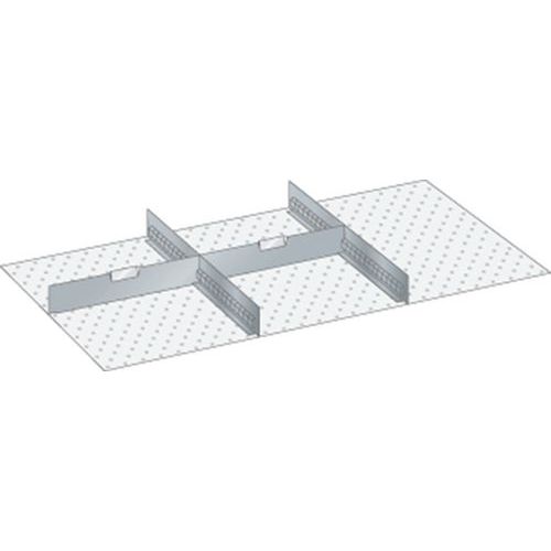 Set-indelingsmateriaal 54x27E (bxdxh) 918x459x75 mm - lista