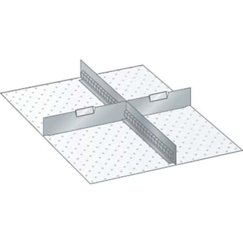 Kit matériel subdivision 27x36E (LxPxH) 459x612x150mm-Lista