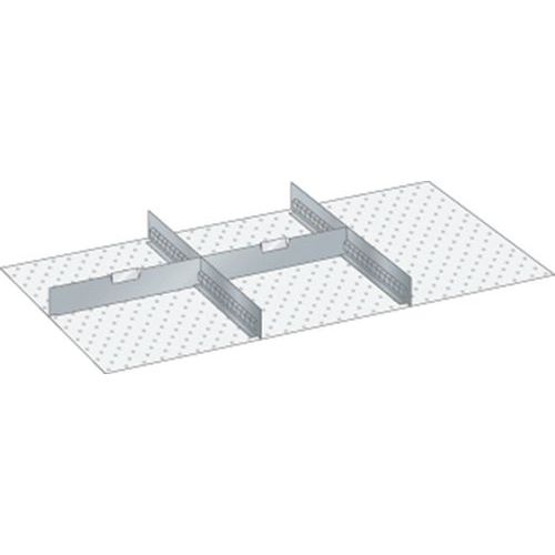 Set-indelingsmateriaal 54x27E (bxdxh) 918x459x150 mm - Lista