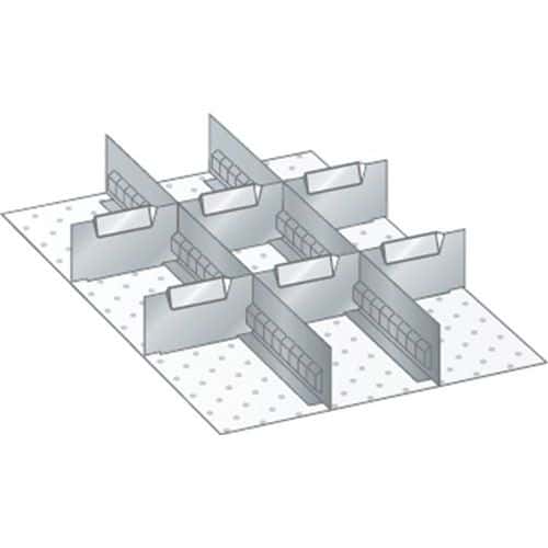 Set-indelingsmateriaal 18x27E (bxdxh) 306x459x150 mm - Lista