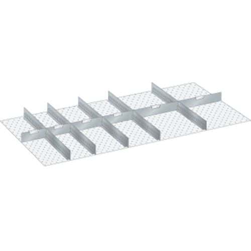 Set materiaal voor indeling 78x36E (bxdxh) 1326x612x75 mm - Lista