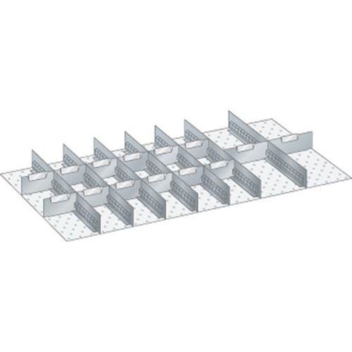 Set-indelingsmateriaal 54x27E (bxdxh) 918x459x75 mm - lista