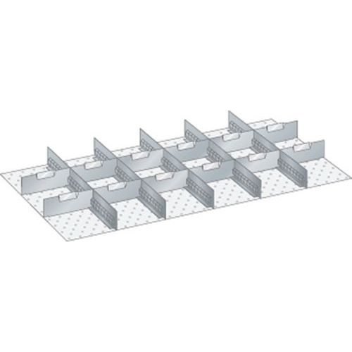 Set-indelingsmateriaal 54x27E (bxdxh) 918x459x100 mm - lista