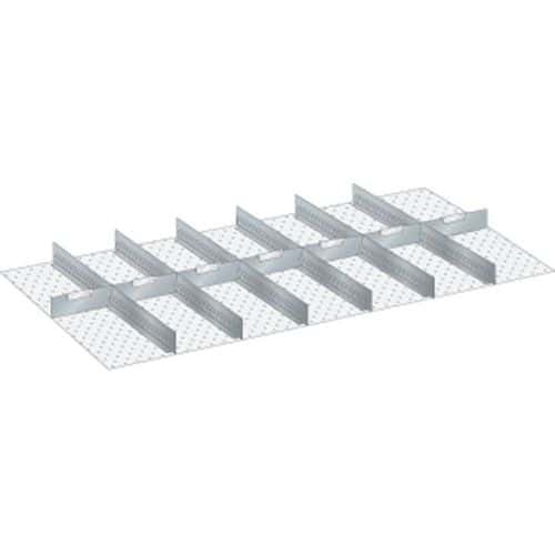 Set materiaal voor indeling 78x36E (bxdxh) 1326x612x75 mm - Lista