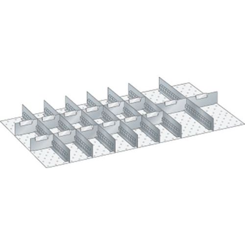 Set-indelingsmateriaal 54x27E (bxdxh) 918x459x100 mm - lista