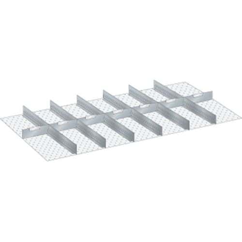 Set-indelingsmateriaal 78x36E (bxdxh) 1326x612x150 mm - Lista