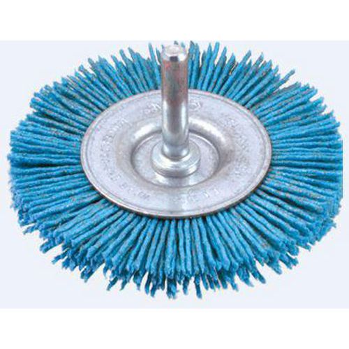 Brosse fil abrasif - Circulaire - Grain fin