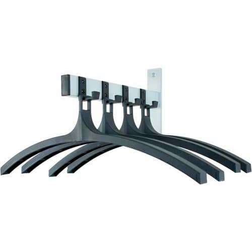 Wandgarderobe HIQ 4 hangers - V-Part