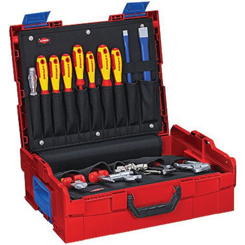 Composition Sanitaire 52 outils en L-BOXX® - 00 21 19 LB S - Knipex