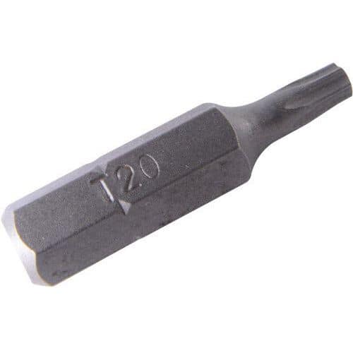 Doos met 5 standaard 5/16 torx bits afdruk E-214-T30 - SAM