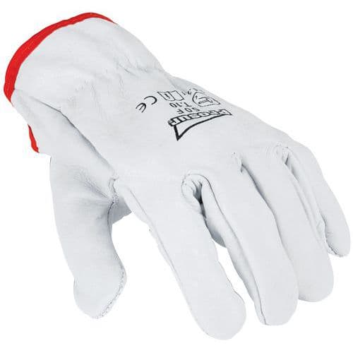 Gants de manutention en cuir fleur de bovin - Singer Safety