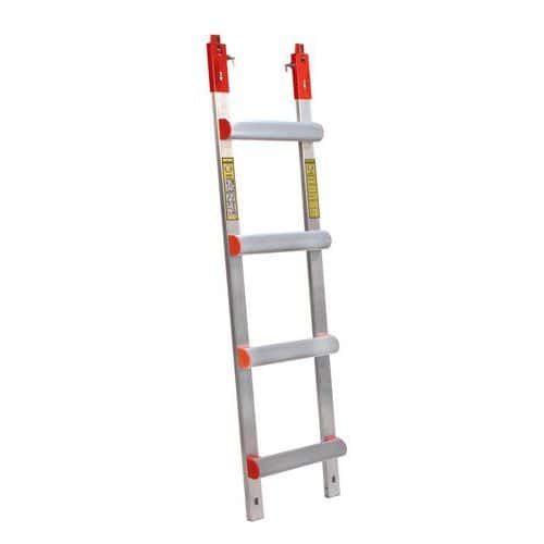 Aluminium dakladder