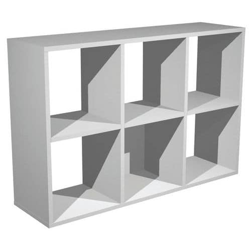 Meuble de rangement 3/6/9 cases Maxicube - Aluminium - Artarredi