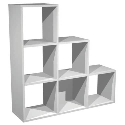 Meuble de rangement  6 cases escalier Maxicube - Artarredi