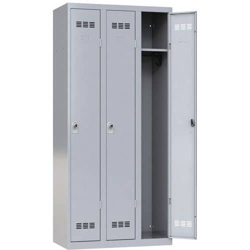 Vestiaire bureau - 3 colonnes - Largeur 300mm