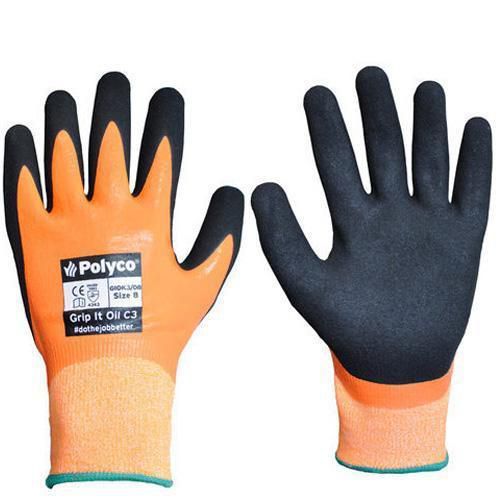 Gants anti-coupures Polyco Grip It Oil C3 - 1 paire