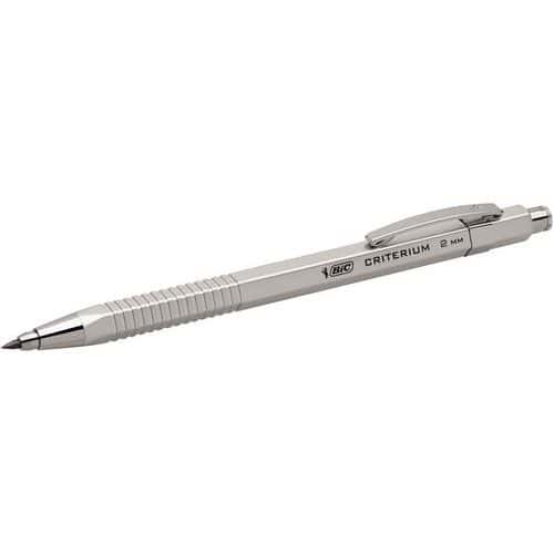 Porte-mines rechargeable Criterium® Silver BIC - Pointe 2 mm