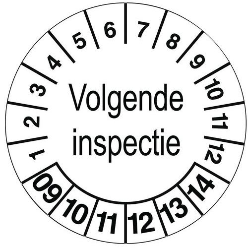 Vervaldagaanduiding - Zelfklevend