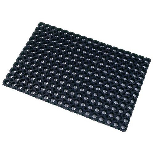 Tapis caillebotis noir - Floortex