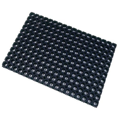 Zwarte roostermat - Floortex