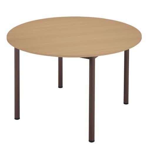 Table ronde bois