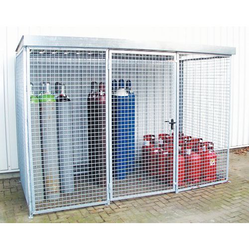 Cabine stockage de bouteilles de gaz - 1 porte