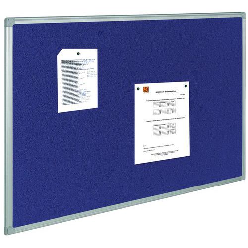 Textielprikbord - Blauw