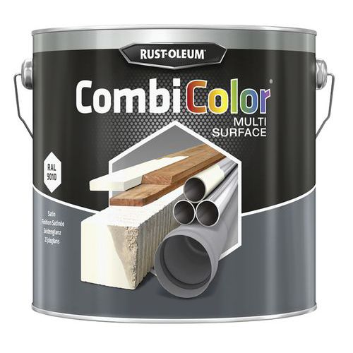 Primer en afwerklak voor alle oppervlakken Combicolor - 2,5 L - Rust-Oleum