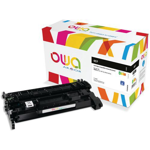 Toner refurbished Canon 3009C002 - Zwart - Owa