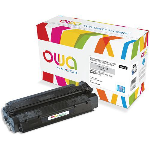 Toner remanufacturé HP C7115X - Canon EP-25 - Noir - Owa