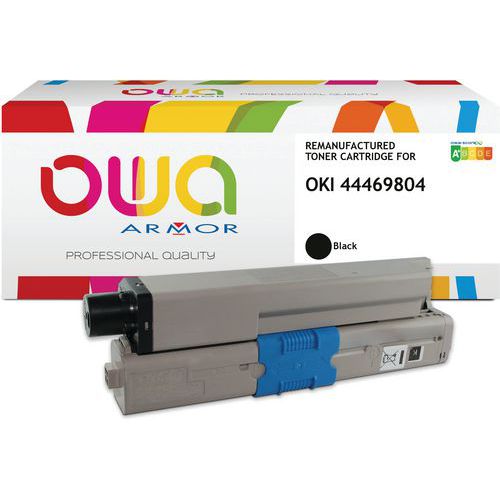 Toner remanufacturé OKI 44469804 - Noir - Owa