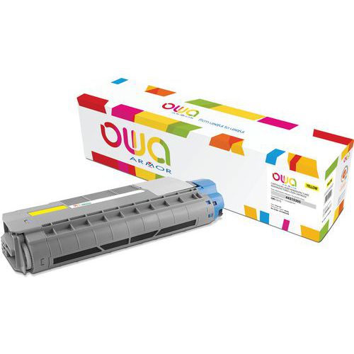 Toner refurbished OKI C610 - Owa