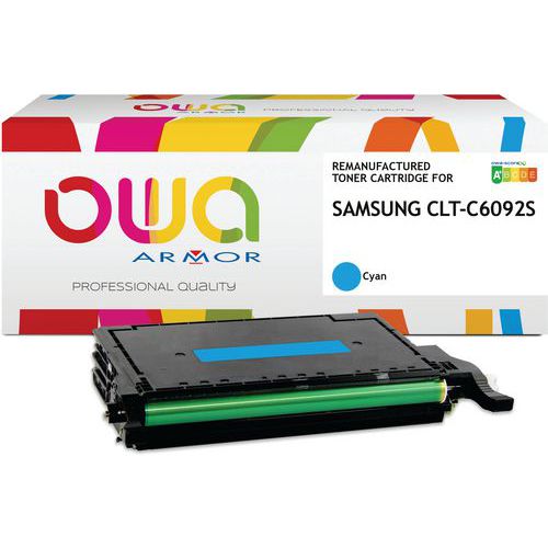 Toner remanufacturé Samsung CLT-C6092S/ELS - Cyan - Owa