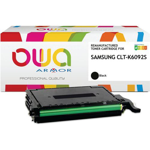 Toner remanufacturé Samsung CLT-K6092S/ELS - Noir - Owa