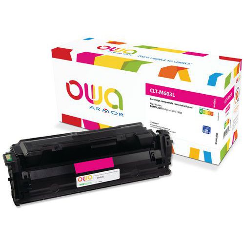 Toner refurbished Samsung CLT-M603L/ELS - Magenta - Owa