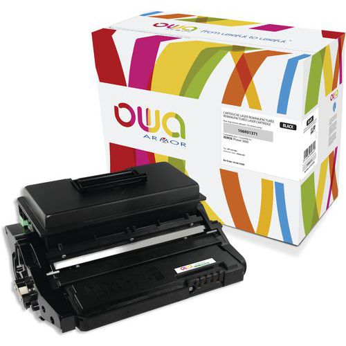 Toner refurbished Xeros 106R01371 - Zwart - Owa