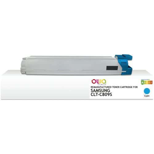 Toner remanufacturé Samsung CLT-809S/ELS - Cyan - Owa