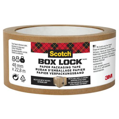 Zelfklevende papiertape Box Lock™ Scotch®
