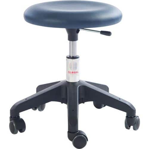 Tabouret Beta Octopus - Imitation cuir - Medium - Global Professional Seating