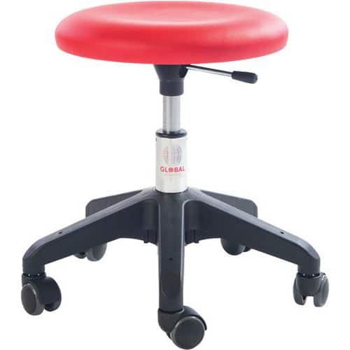 Tabouret Beta Octopus - Imitation cuir - Medium - Global Professional Seating