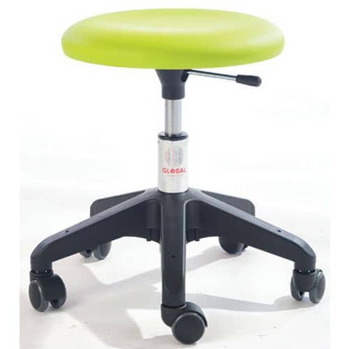 Tabouret Beta Octopus - Imitation cuir - Medium - Global Professional Seating