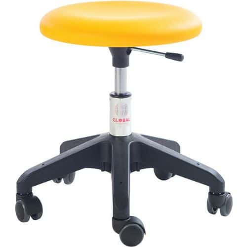 Tabouret Beta Octopus - Imitation cuir - Medium - Global Professional Seating