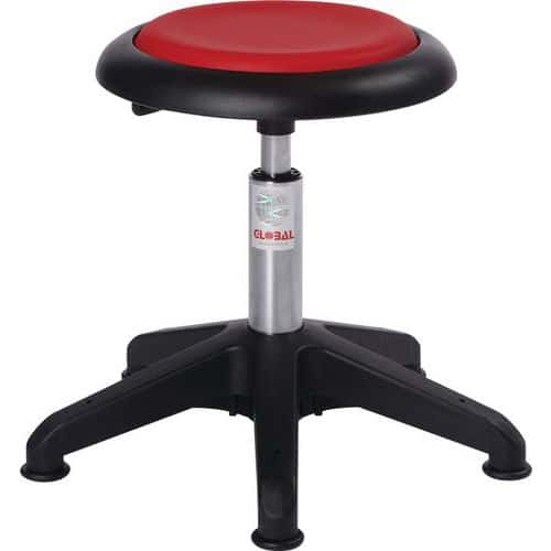 Tabouret Micro Octopus - Imitation cuir - Medium - Global Professional Seating