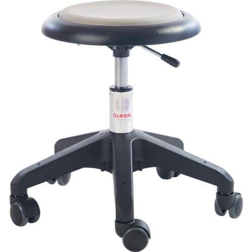 Tabouret Micro Octopus - Imitation cuir - Medium - Global Professional Seating