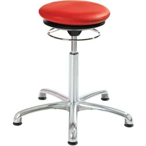 Ergonomische kruk met vulling Pilates Alu50 - Global Professional Seating