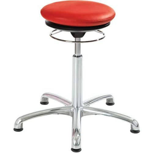 Ergonomische kruk met vulling Pilates Alu50 - Global Professional Seating