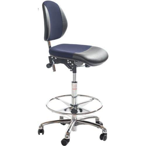 Ergonomische gevulde stoel voor de werkplaats DUO - Global Professional Seating