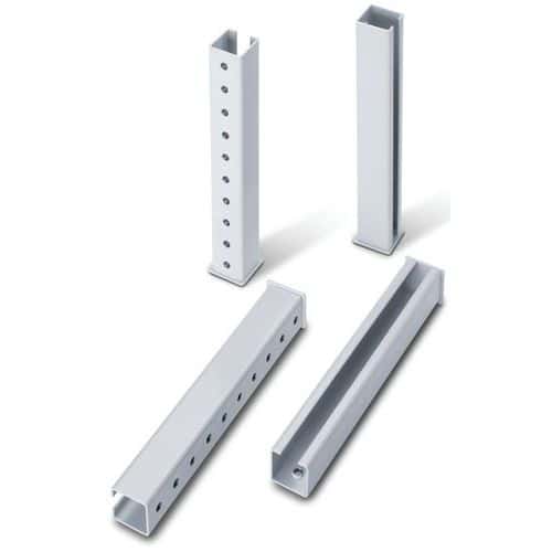 Kit de pieds réglables 840-940mm pour établis monoblocs-Bott