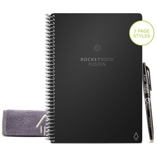 Cahier Rocketbook Fusion Executive Infinity noir - BIC